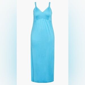 Cozy Soft Blue Nightgown- Lounge Wear Plus Size 14 NEW